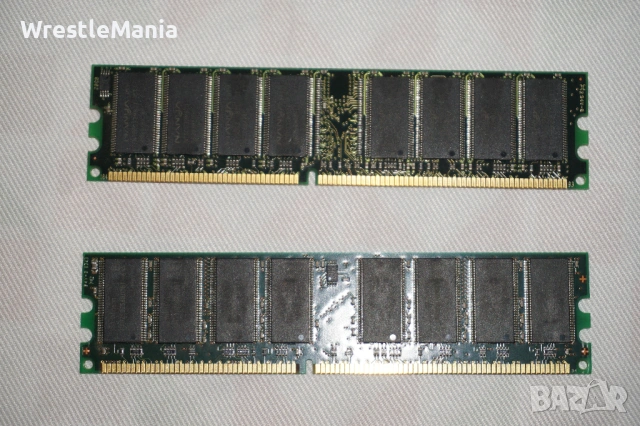 16бр DDR RAM ПАМЕТ Kingston/ADATA/PQI/Nanya/Infineon/VDATA Тествана и Работеща за Настолен Компютър, снимка 16 - RAM памет - 53185509