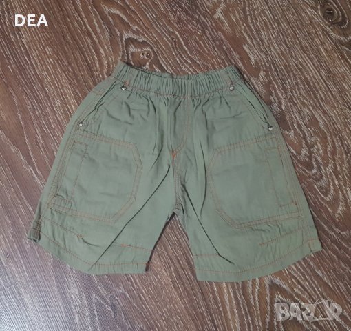Зелени къси панталонки 98/104см-6лв+подарък, снимка 2 - Детски къси панталони - 28812732