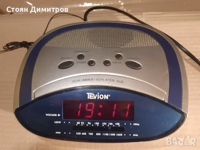 AM/FM радиочасовник Tevion, снимка 1