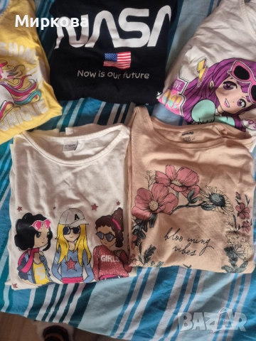 Лот от маркови блузки 9-10 Waikiki, Terranova, снимка 2 - Детски Блузи и туники - 52198206