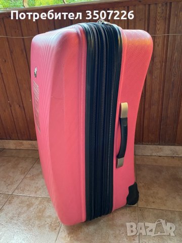 Розов куфар двойно разпъване много лек 5.3 кг перфектно състояние, снимка 16 - Други - 38184824