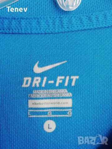 Nike Dry-Fit оригинална фланелка спортна тениска L  , снимка 3 - Тениски - 37791959