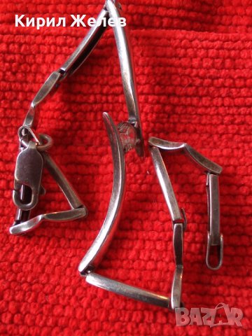 ЕЛЕГАНТНА СКЪПОЦЕННА СРЕБЪРНА ГРИВНА СРЕБРО 926 с ИСКРЯЩ ЮВЕЛИРНО ФАСЕТИРАН ЦИРКОНИЙ 33134, снимка 7 - Гривни - 40555075