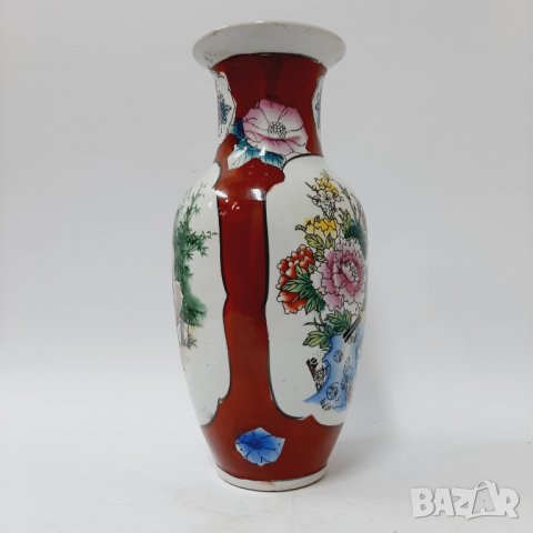 Красива стара китайска ваза(3.2), снимка 4 - Антикварни и старинни предмети - 43605470