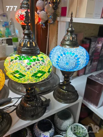 ориенталски лампи, снимка 3 - Настолни лампи - 47563336