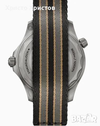  Мъжки луксозен часовник OMEGA Seamaster Diver 300m Co-Axial Chronometer 42mm 007 James Bond Edition, снимка 2 - Мъжки - 47298452