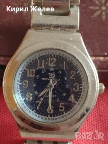 Мъжки часовник NUOVA EPOCA QUARTZ интересен модел 41765, снимка 1 - Мъжки - 43786592
