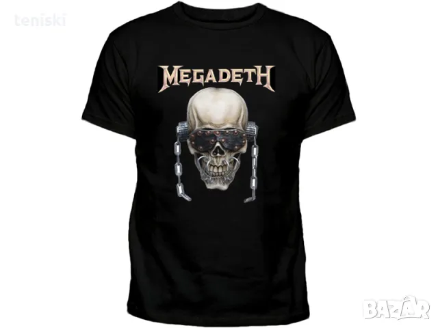 Метъл тениски Megadeth Мегадет 3 модела Всички размери, снимка 2 - Тениски - 49269132