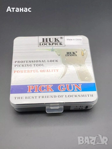 HUK механичен бъмпинг шперц пистолет – отключване на европейски ключалки, снимка 5 - Други инструменти - 53522964