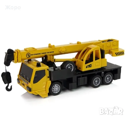 Камион с кран с звук и светлина с дистанционно управление КН2415, снимка 4 - Коли, камиони, мотори, писти - 48008347