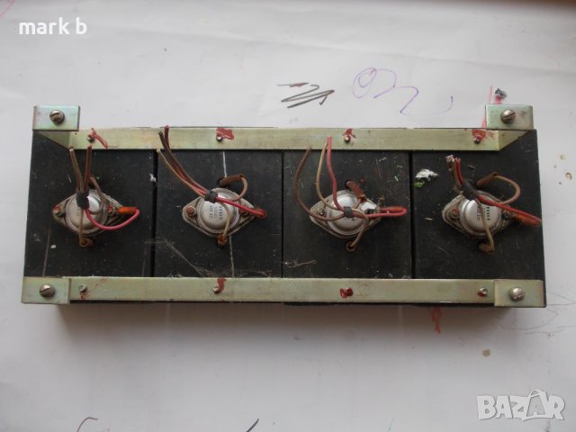 Радиатори с транзистори KD503/502, снимка 2 - Ресийвъри, усилватели, смесителни пултове - 44115727