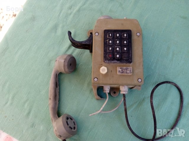 Стар немски стенен телефон, снимка 5 - Други ценни предмети - 36783466