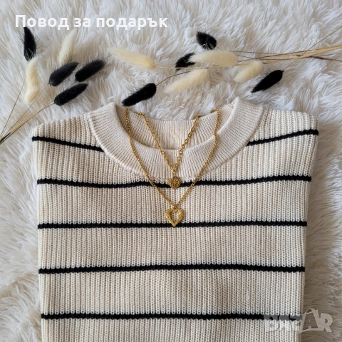 Сет от две колиета , снимка 3 - Колиета, медальони, синджири - 52471850