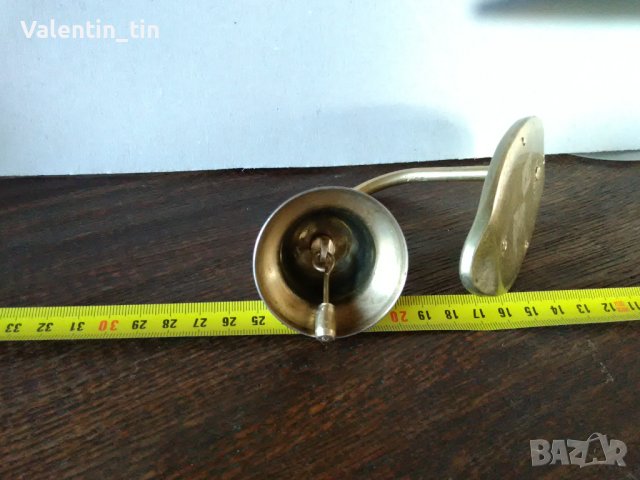 Камбана звънец хлопка - месинг бронз , снимка 5 - Колекции - 43878350