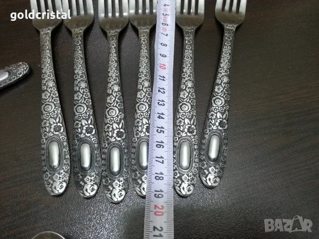 Ретро немски прибори за хранене вилици лъжици ножове и лъжички , снимка 4 - Антикварни и старинни предмети - 36989809