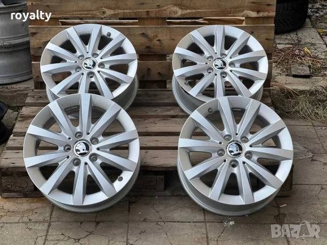 5х112 16 Джанти Skoda Octavia SuperB 5x112 Шкода Супърб Октавиа Подарък датчици за налягане
