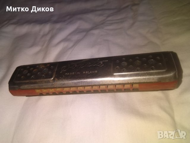 Хармоника Соната Полша 28октави от соца работеща, снимка 7 - Колекции - 33533537