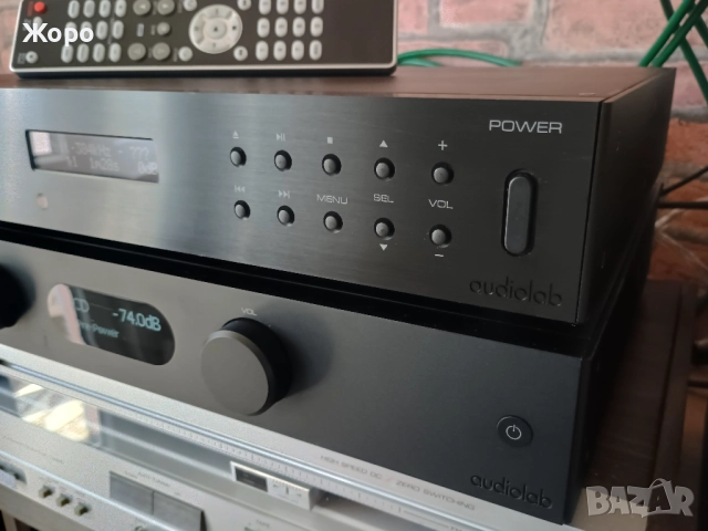 ⏯️Клип. Audiolab 8200CDQ V12E черен цвят, снимка 6 - Ресийвъри, усилватели, смесителни пултове - 51579455