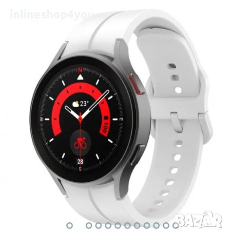 Силиконова Каишка за Samsung Watch5 Pro / Watch4 Active 2 40 44 GT3 42, снимка 2 - Смарт гривни - 38566066