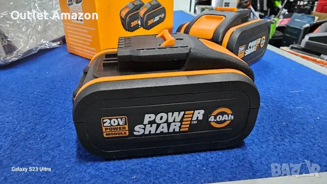 Акумулаторна батерия Worx WA3553 / 20V 4.0Ah

, снимка 2 - Други инструменти - 50355962