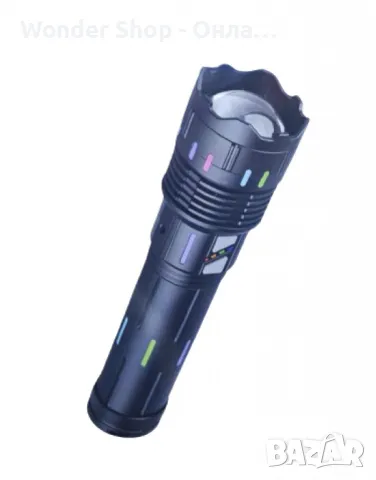 🔦 Фенер от алуминиева сплав – Осветление до 1000 метра 🔦, снимка 4 - Къмпинг осветление - 48828111