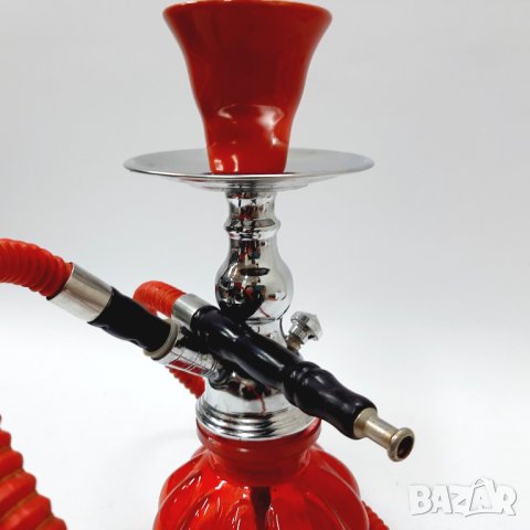 Малко наргиле, червено с маркуч(8.1), снимка 5 - Наргилета - 43308025
