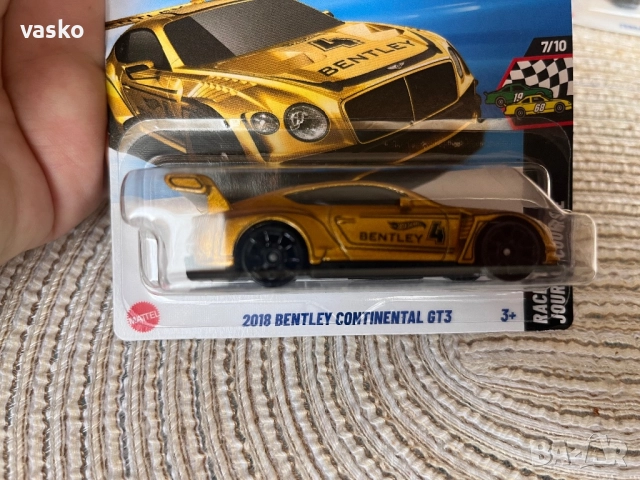 Hotwheels Bentley, снимка 2 - Колекции - 52573208