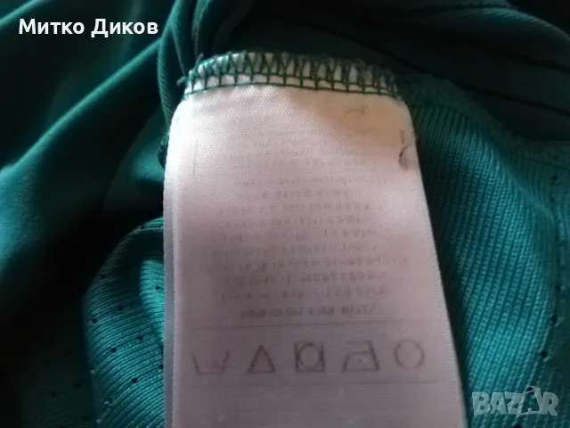 Адидас маркова тениска размер Л отлична зелена маслинено, снимка 9 - Тениски - 48911706