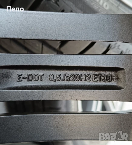 Оригинални джанти с гуми летни 20 цола Audi Q5 SQ5, снимка 6 - Гуми и джанти - 51313979
