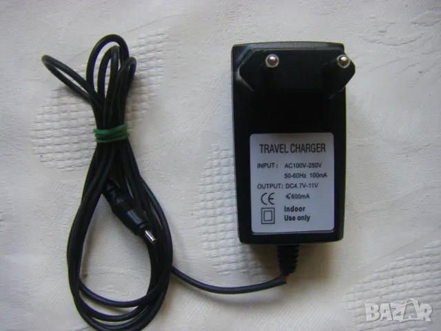 Адаптор АС 100V-250V/DC 4.7V-11V,600mA със светодиодна индикация и жак 2мм., снимка 5 - Друга електроника - 47387185
