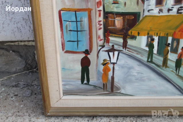 Картина масло върху платно ''Hartvig Jarlhov'', снимка 6 - Картини - 50701725