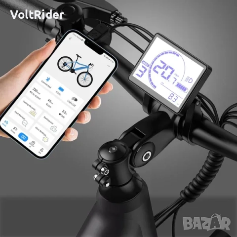 Електрическо колело FAFREES F28 Pro 480W 36V 14.5Ah, снимка 9 - Велосипеди - 49399883