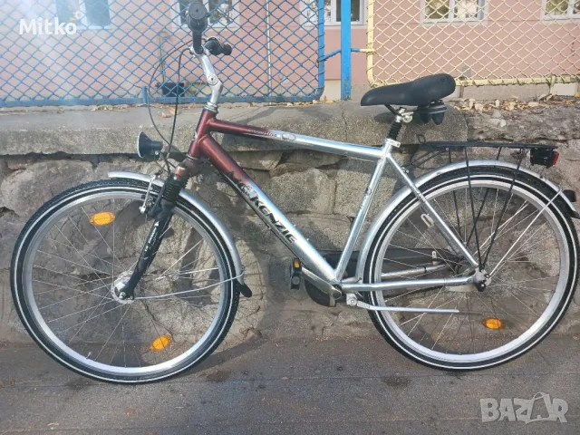 28цола алуминиев велосипед с 7скорости усилени капли в перфектно състояние , снимка 3 - Велосипеди - 47897039