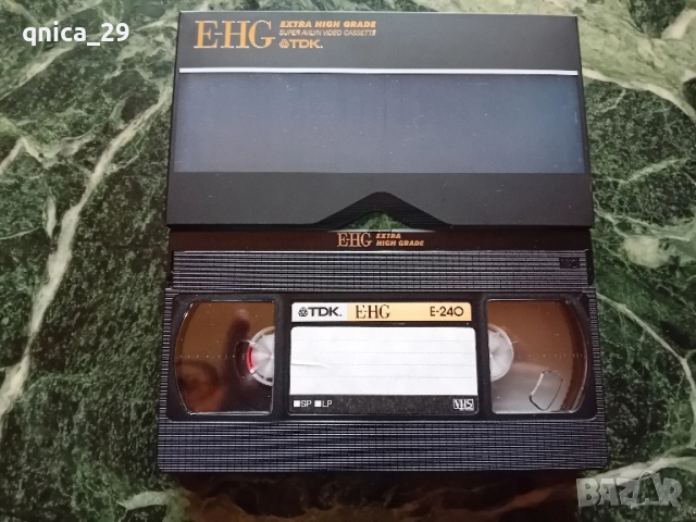TDK EHG 180/240 VHS видео касети, снимка 3 - Други жанрове - 52329441