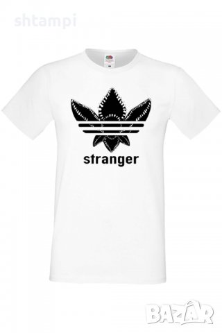 Мъжка тениска Stranger Adidas,Филм,Сериал,, снимка 3 - Тениски - 37568990
