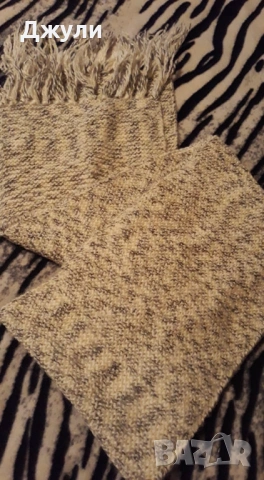 Комплект меланж  Шапка и Шал, снимка 6 - Шапки - 53057202