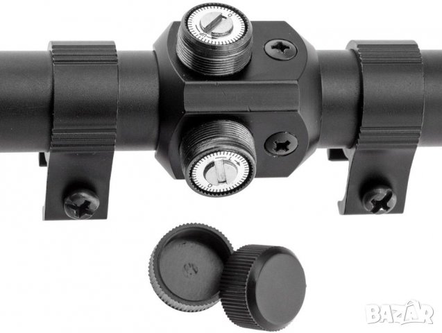 Оптика (3-7х20мм) за малокалибрена/въздушна пушка, снимка 5 - Въздушно оръжие - 37750042