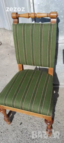 Столове винтиндж-2бр.-№054, снимка 4 - Столове - 49539569