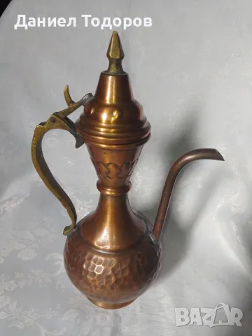 Стар Кован Меден Ибрик, снимка 12 - Антикварни и старинни предмети - 49441087