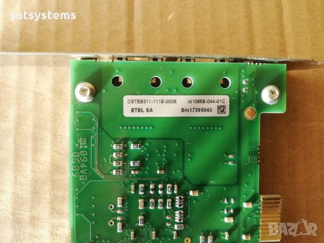 PCI Dual Port ETEL DSTEB311-111B-000B SA Industrial Capture Card, снимка 7 - Други - 32725172