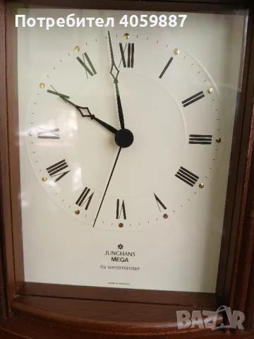 Junghans mega 4/4 westminster, снимка 2 - Антикварни и старинни предмети - 48875499