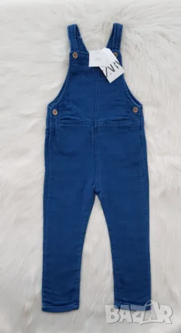 Дънков гащеризон ZARA 3-4 години, снимка 10 - Детски панталони и дънки - 49653917