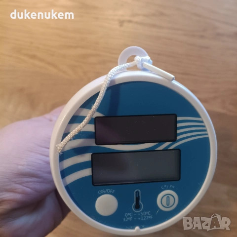 Соларен плаващ дигитален термометър за басейн, джакузи и детски басейни с голям LCD дисплей, снимка 9 - Басейни и аксесоари - 53016397