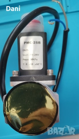 PMC-25B 1' пневматичен кран 24V 