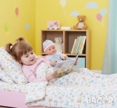 Кукла Baby Doll с аксесоари за хранене – Забавление и грижа за малката мама, снимка 5 - Кукли - 52871396