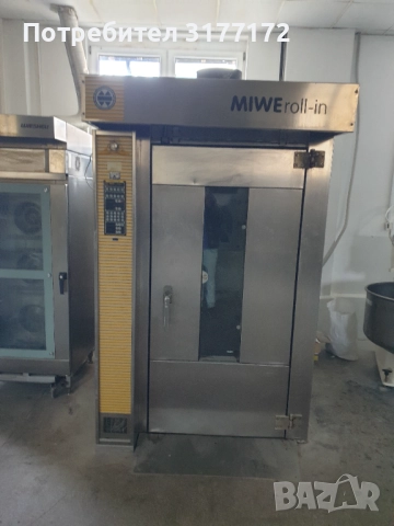 Печка с количка Miwe roll-in 