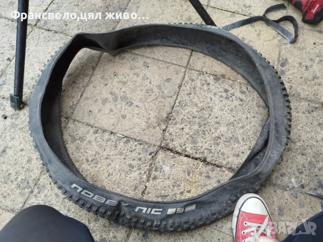 29 цола  гума за велосипед колело schwalbe Nobby nic , снимка 1