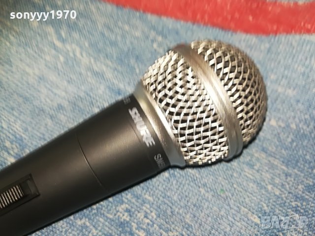 shure sm58-внос швеицария, снимка 2 - Микрофони - 28801091