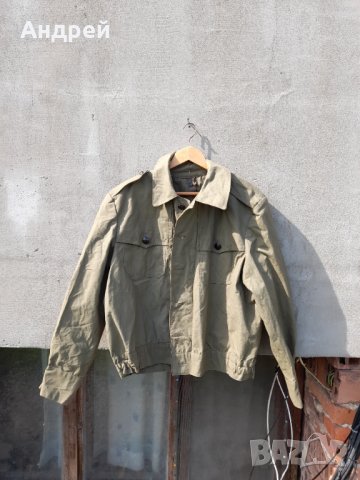 Стара военна,танкистка куртка