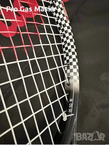 Професионална Тенис ракета Tennis Racquet Wilson Hammer 8.2 Flat Beam Swing index System Stretch Pws, снимка 9 - Тенис - 49392448